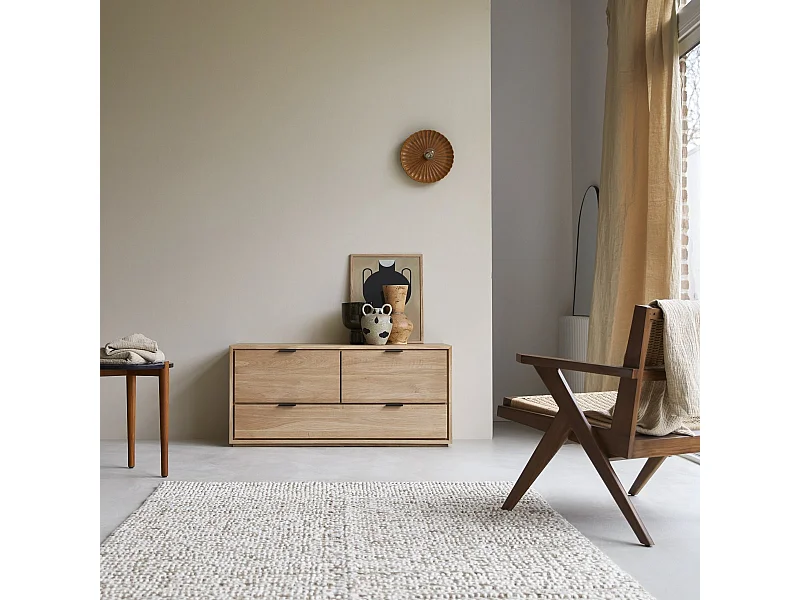 Mobile TV in legno di quercia 120 Senson