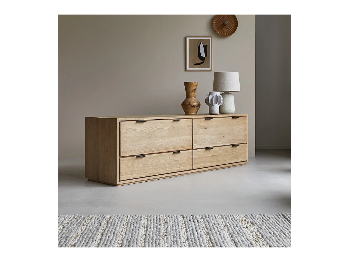 Mobile TV in legno di quercia 180 Senson