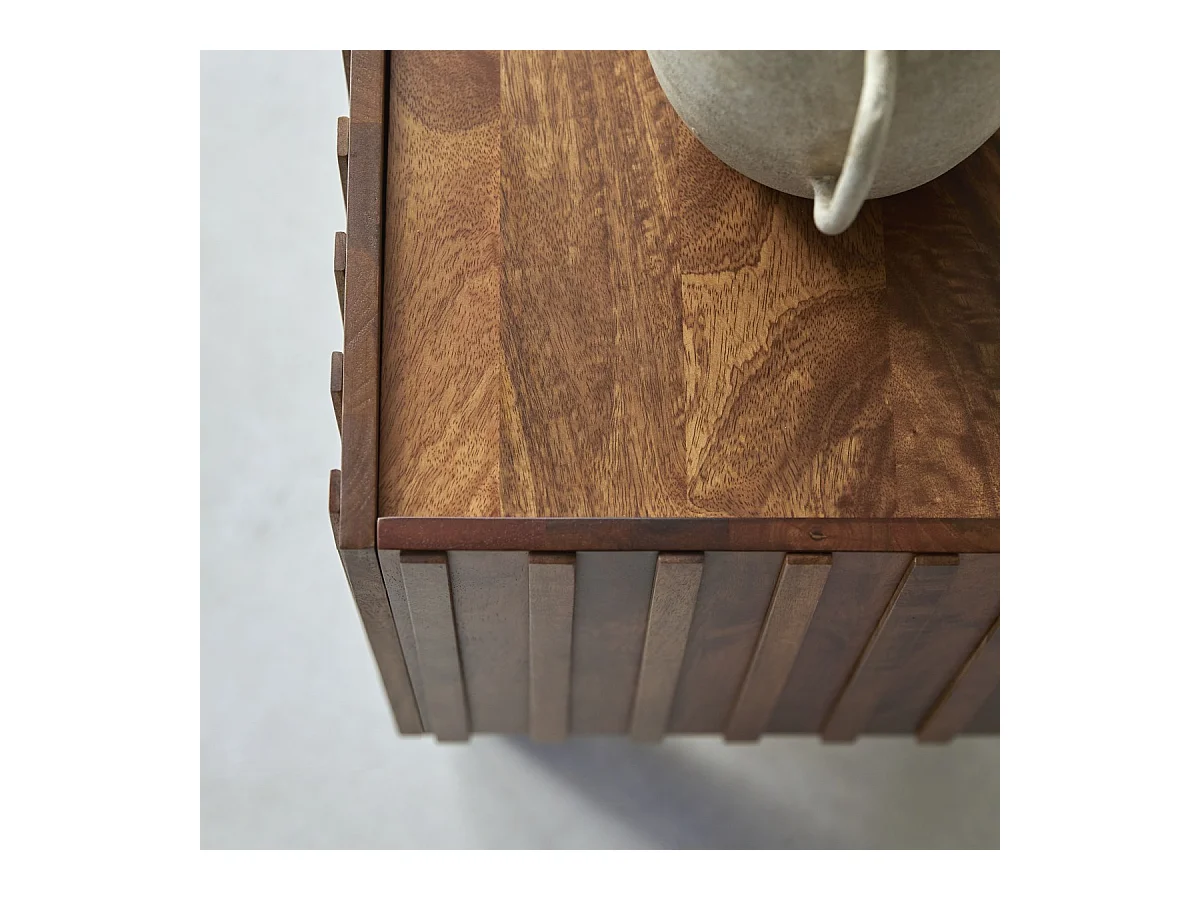 TV-Schrank Milo aus massivem Mangoholz 140 cm