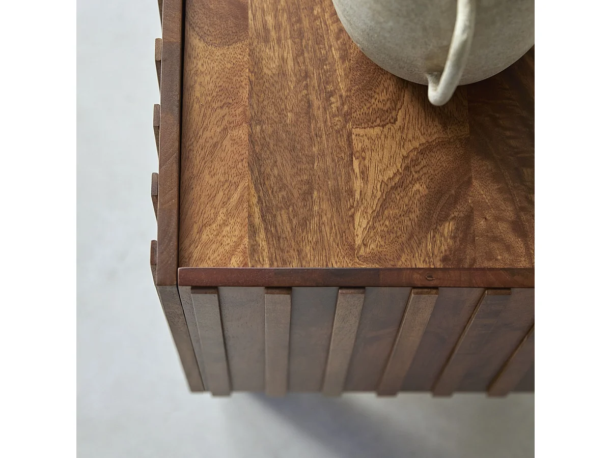 TV-Schrank Milo aus massivem Mangoholz 140 cm