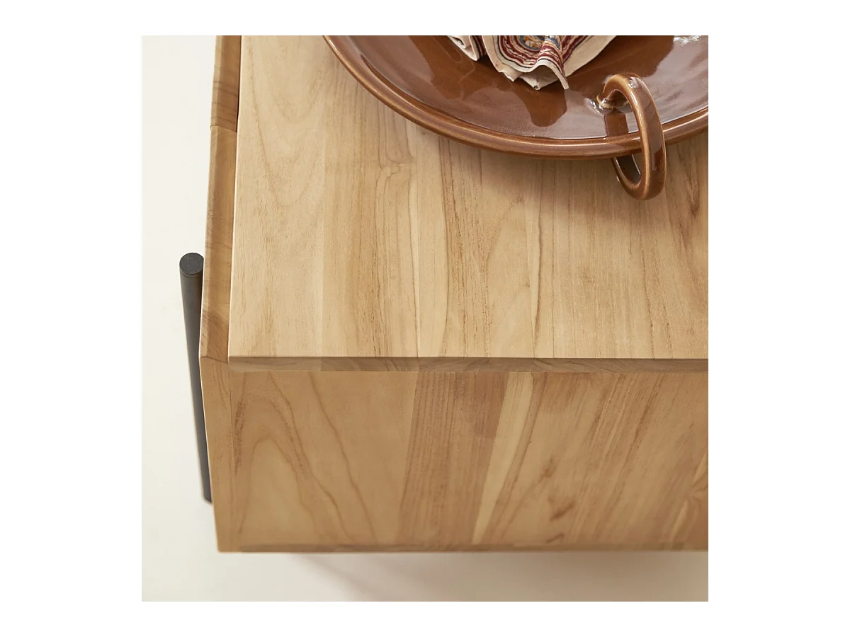 TV-Schrank Honorine aus Teakholz 170