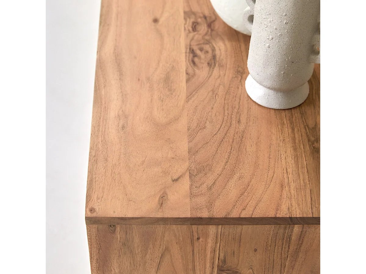 Mobile porta TV in legno di acacia 160 Temis