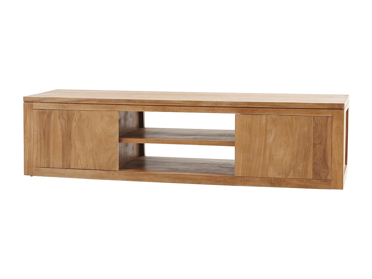 TV Schrank aus massivem Teak Basil 140 cm