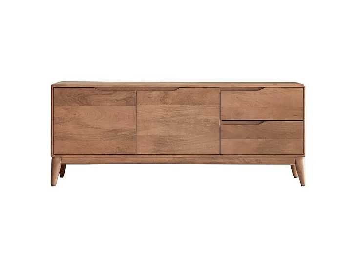 Mobile TV in legno di mango massello 140 cm