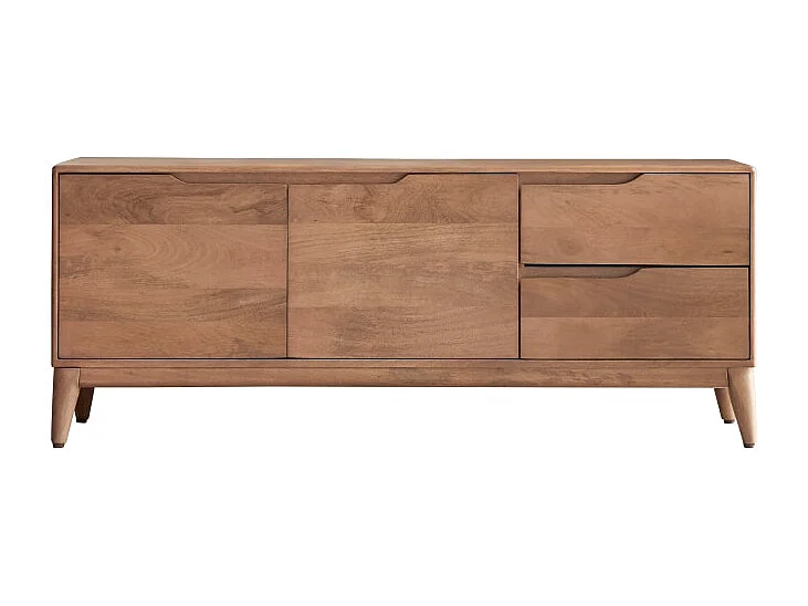 Mobile TV in legno di mango massello 140 cm