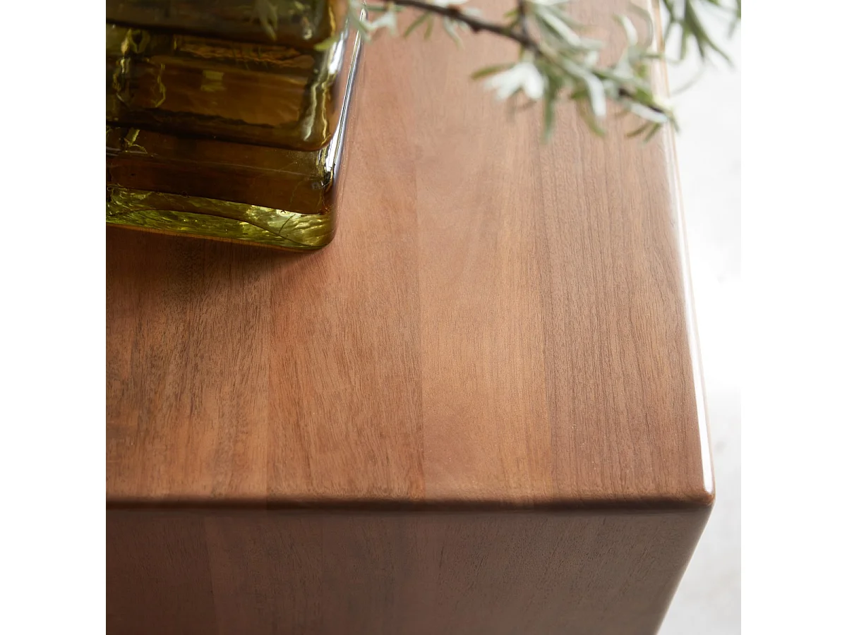 Mobile TV in legno di mango massello 140 cm