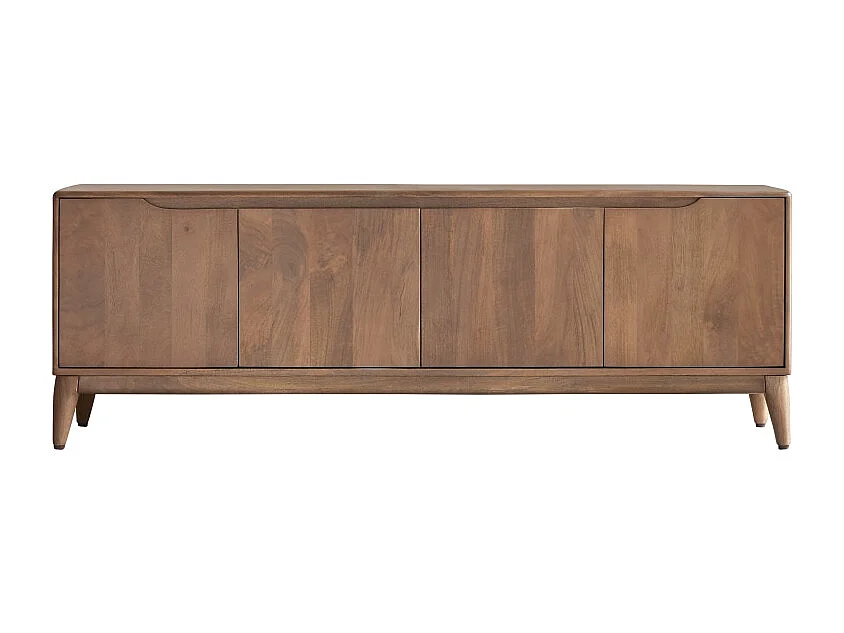 Mobile TV Gabrielle in legno di mango massello 160 cm