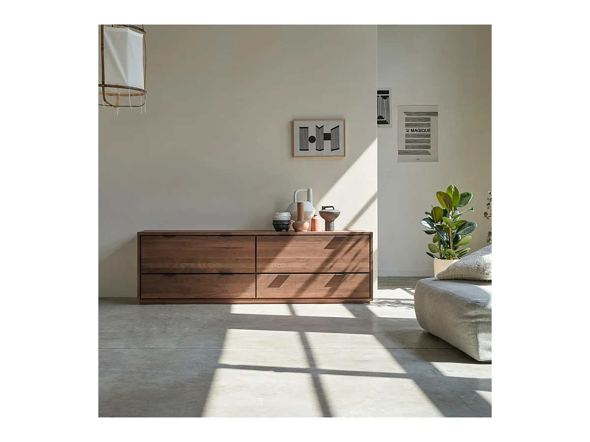 TV-Schrank aus Nussbaumholz 180 Senson