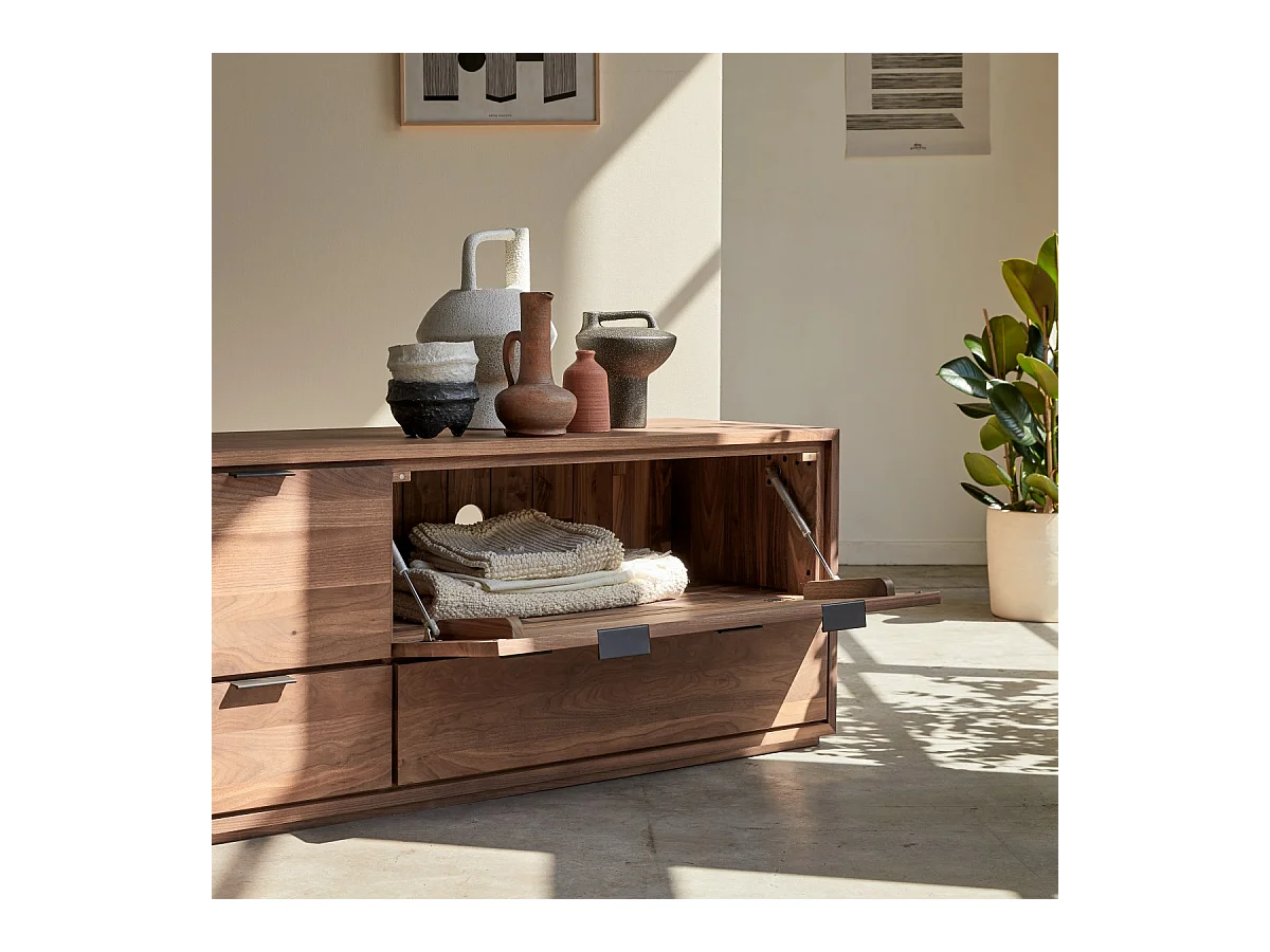 TV-Schrank aus Nussbaumholz 180 Senson