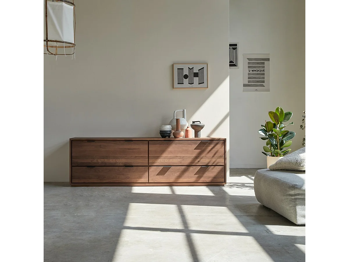 TV-Schrank aus Nussbaumholz 180 Senson