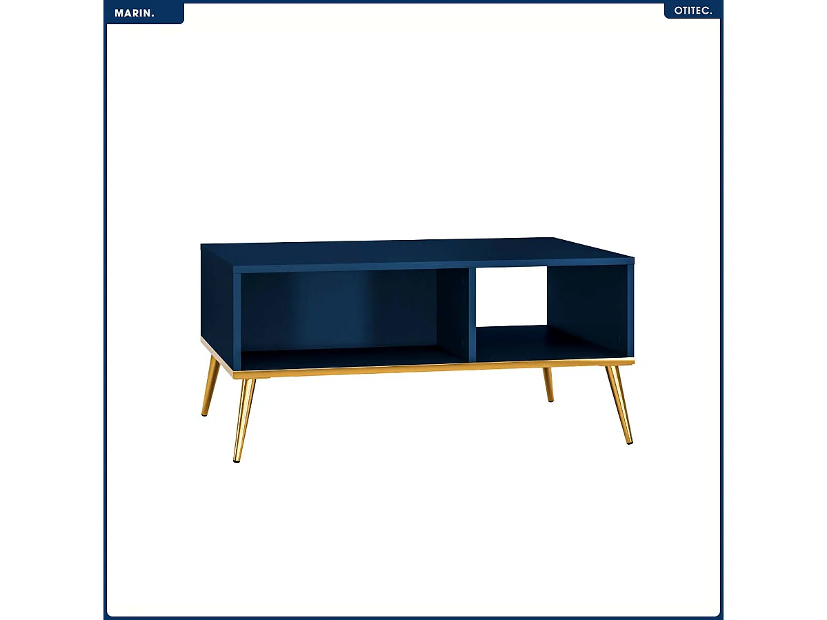 Table Basse - H.42 x L.90 x P.60 cm - MARIN