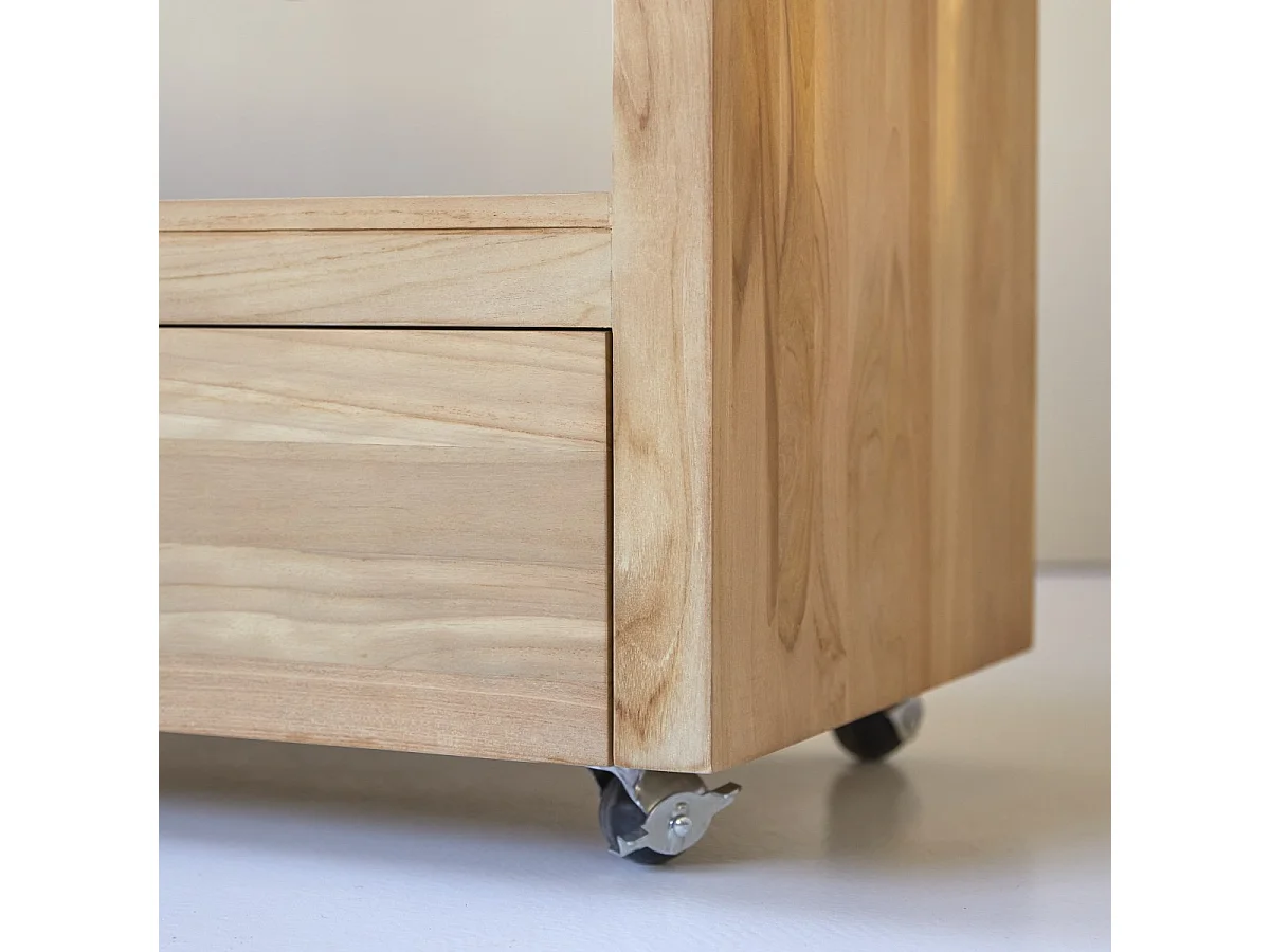 Mobile TV in legno di teak 140 Anoa