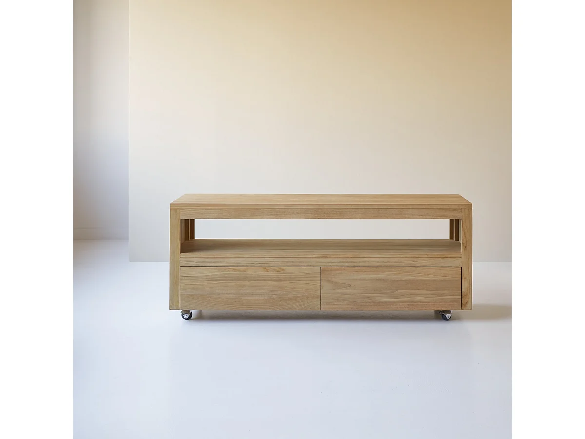 Mobile TV in legno di teak 140 Anoa