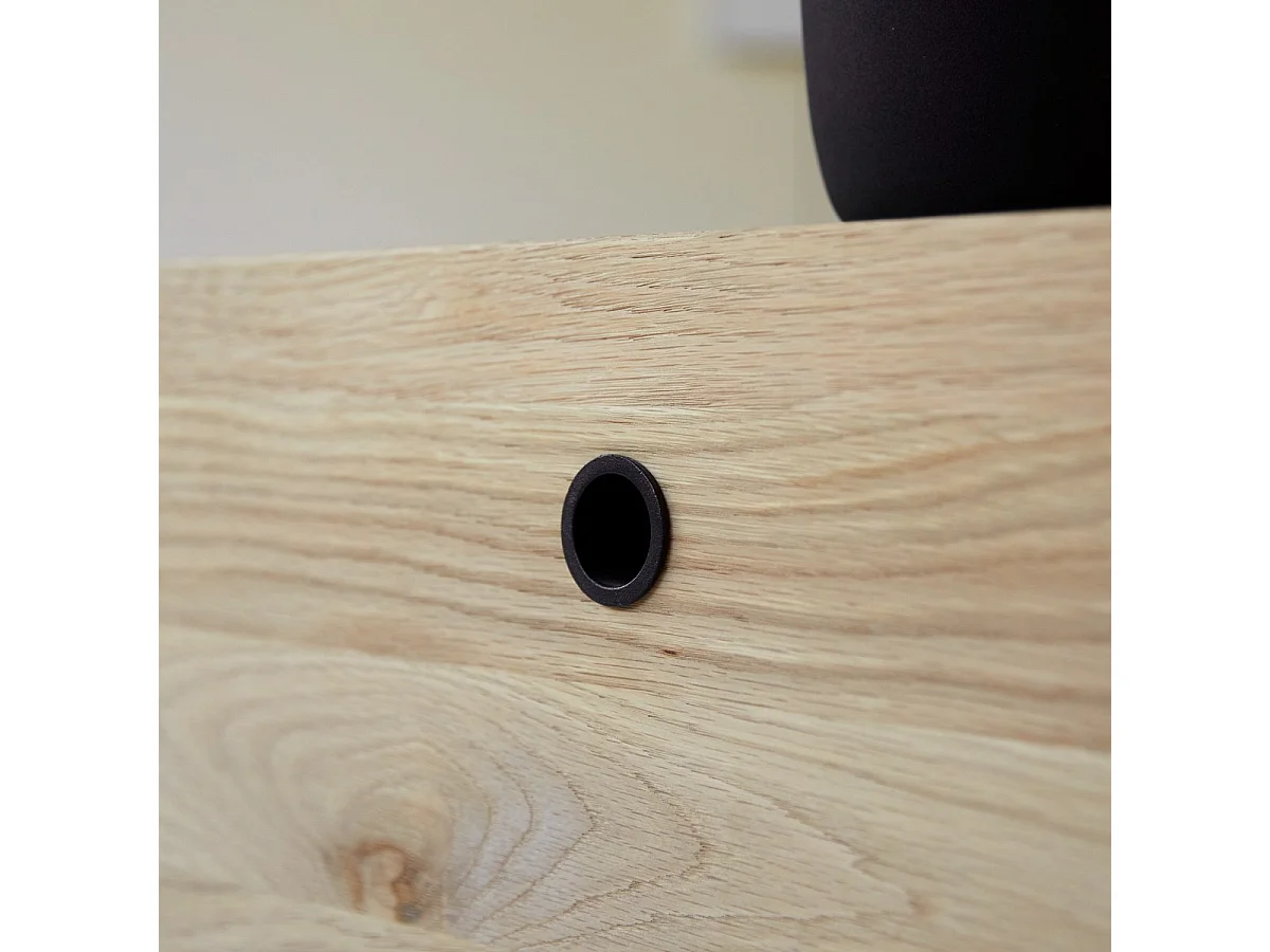 Mobile TV in legno di quercia 160 Jeanne