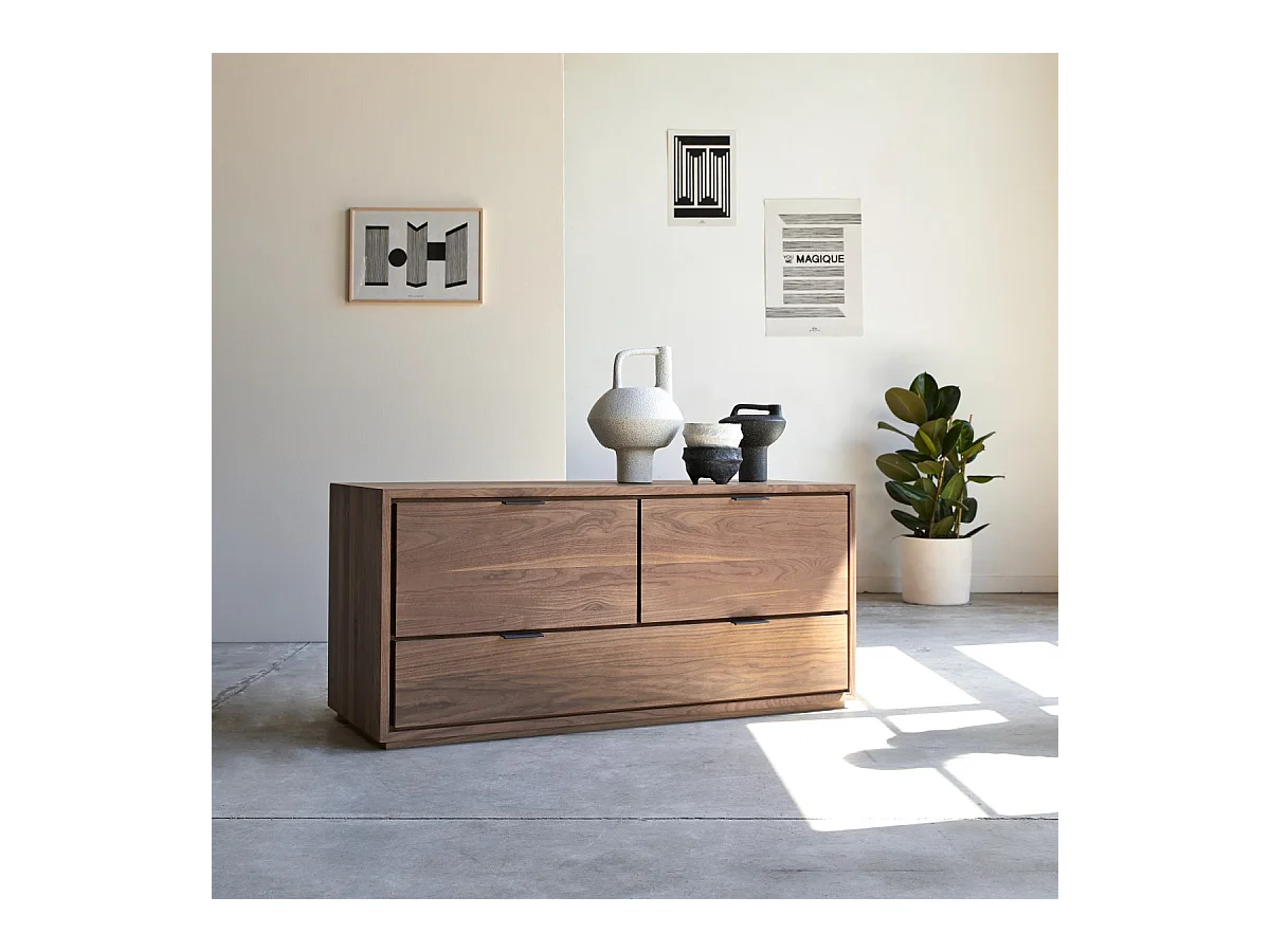 TV-Schrank aus Nussbaumholz 120 Senson