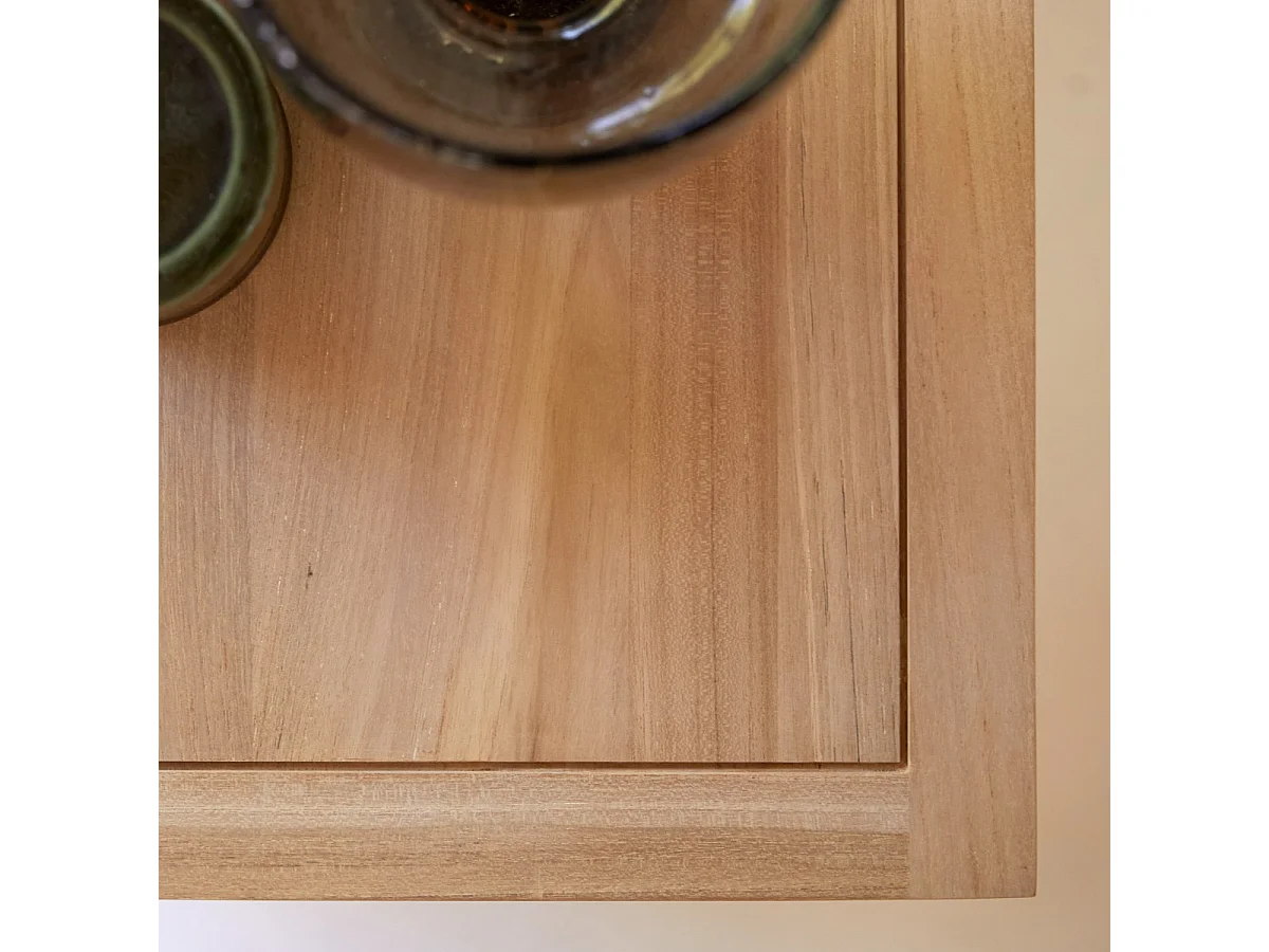 Meuble TV en bois de teck 100 Anton