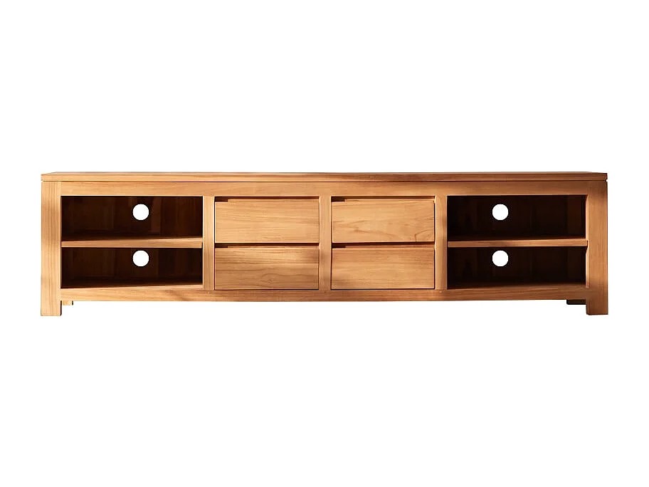Meuble TV en bois de teck 200 Patio