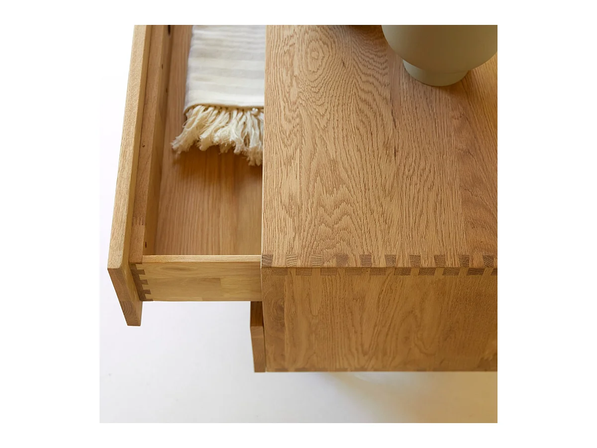 Mobile TV in legno di quercia 200 Jeanne