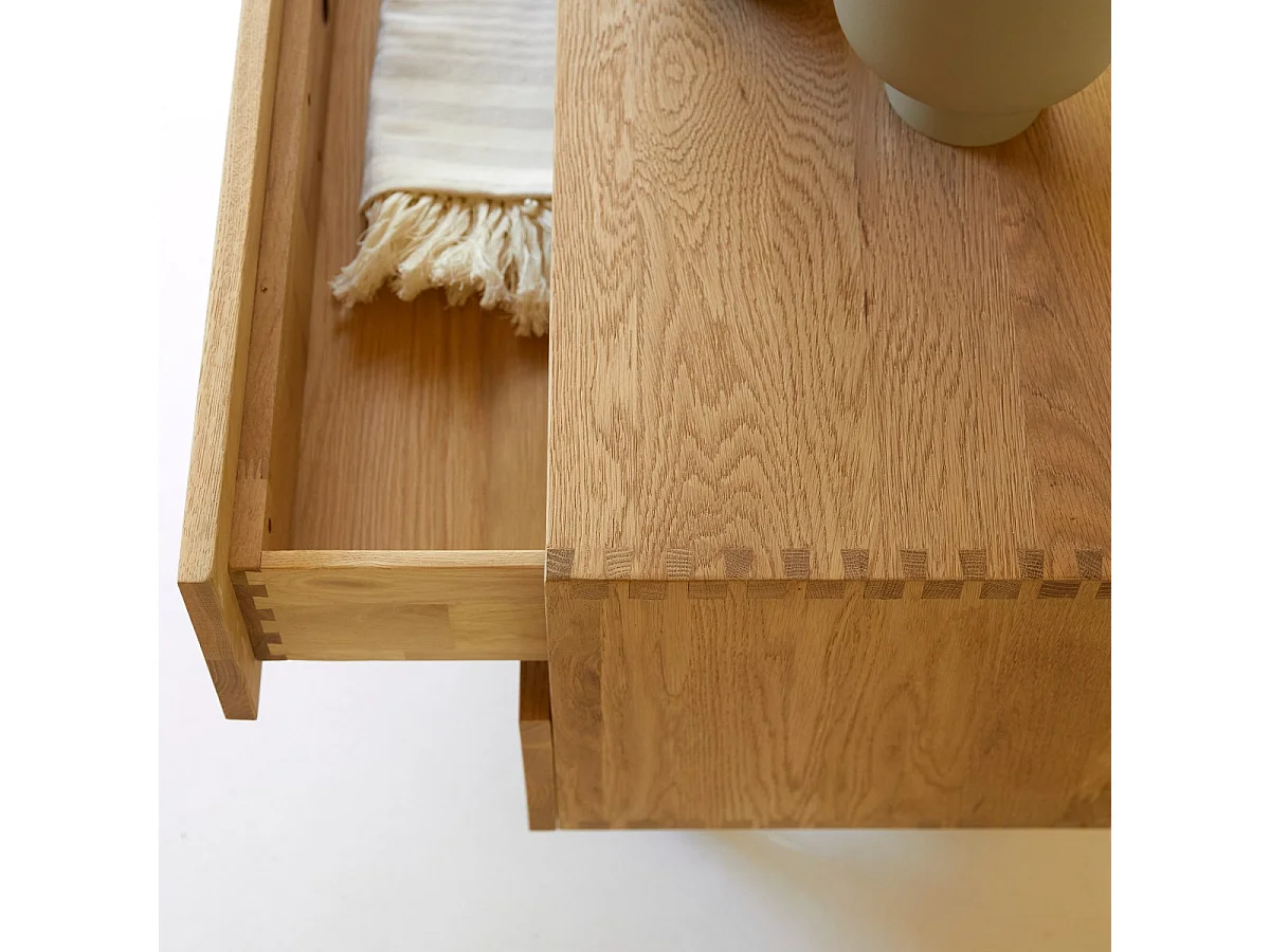 Mobile TV in legno di quercia 200 Jeanne