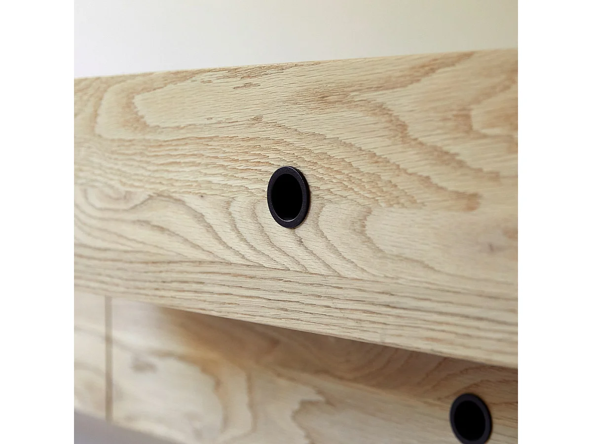 Mobile TV in legno di quercia 200 Jeanne