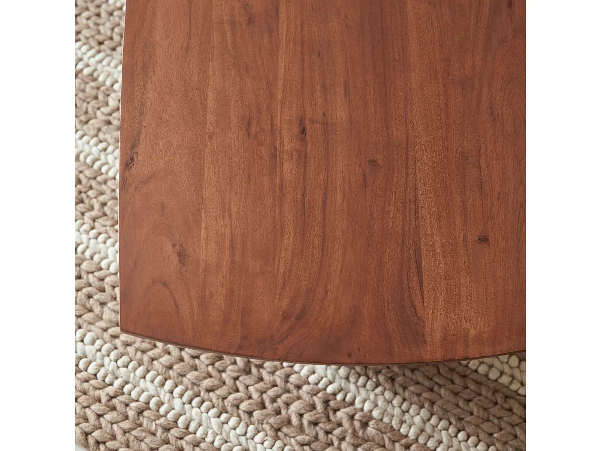 Couchtisch aus Akazienholz Suzanne 140x60