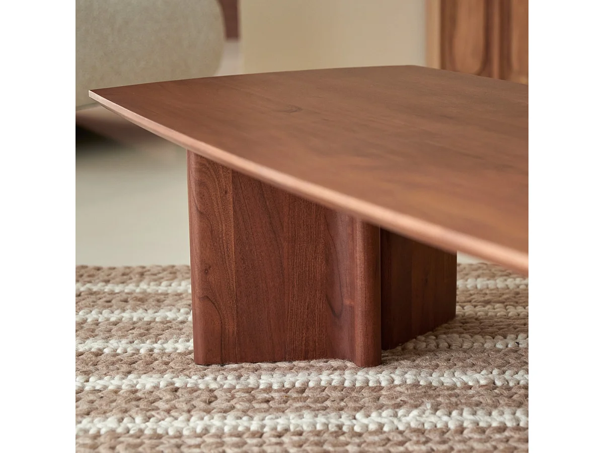 Couchtisch aus Akazienholz Suzanne 140x60