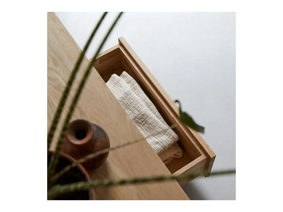 Mobile TV in legno di quercia senza nodi 180 Anoa