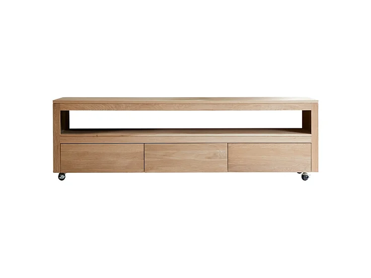 Mobile TV in legno di quercia senza nodi 180 Anoa