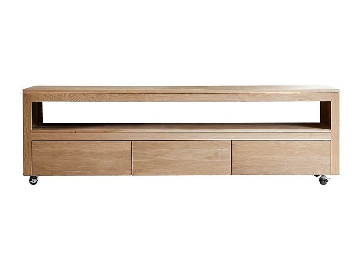 Mobile TV in legno di quercia senza nodi 180 Anoa