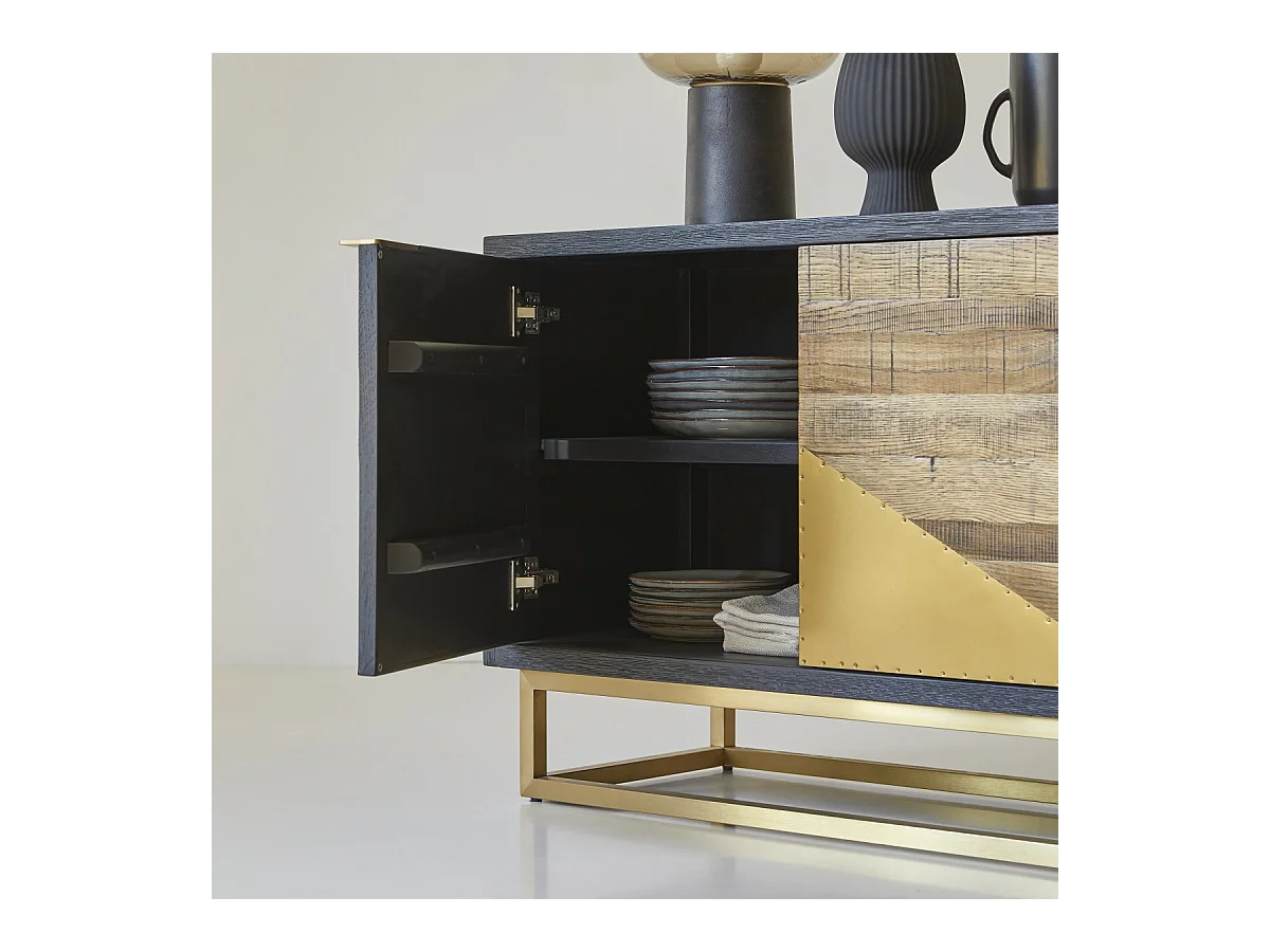 TV-Schrank Oscar aus Eichenholz 160 cm