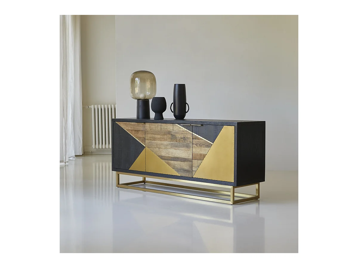 TV-Schrank Oscar aus Eichenholz 160 cm