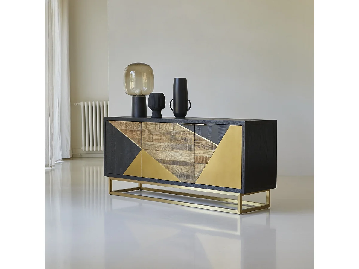 TV-Schrank Oscar aus Eichenholz 160 cm