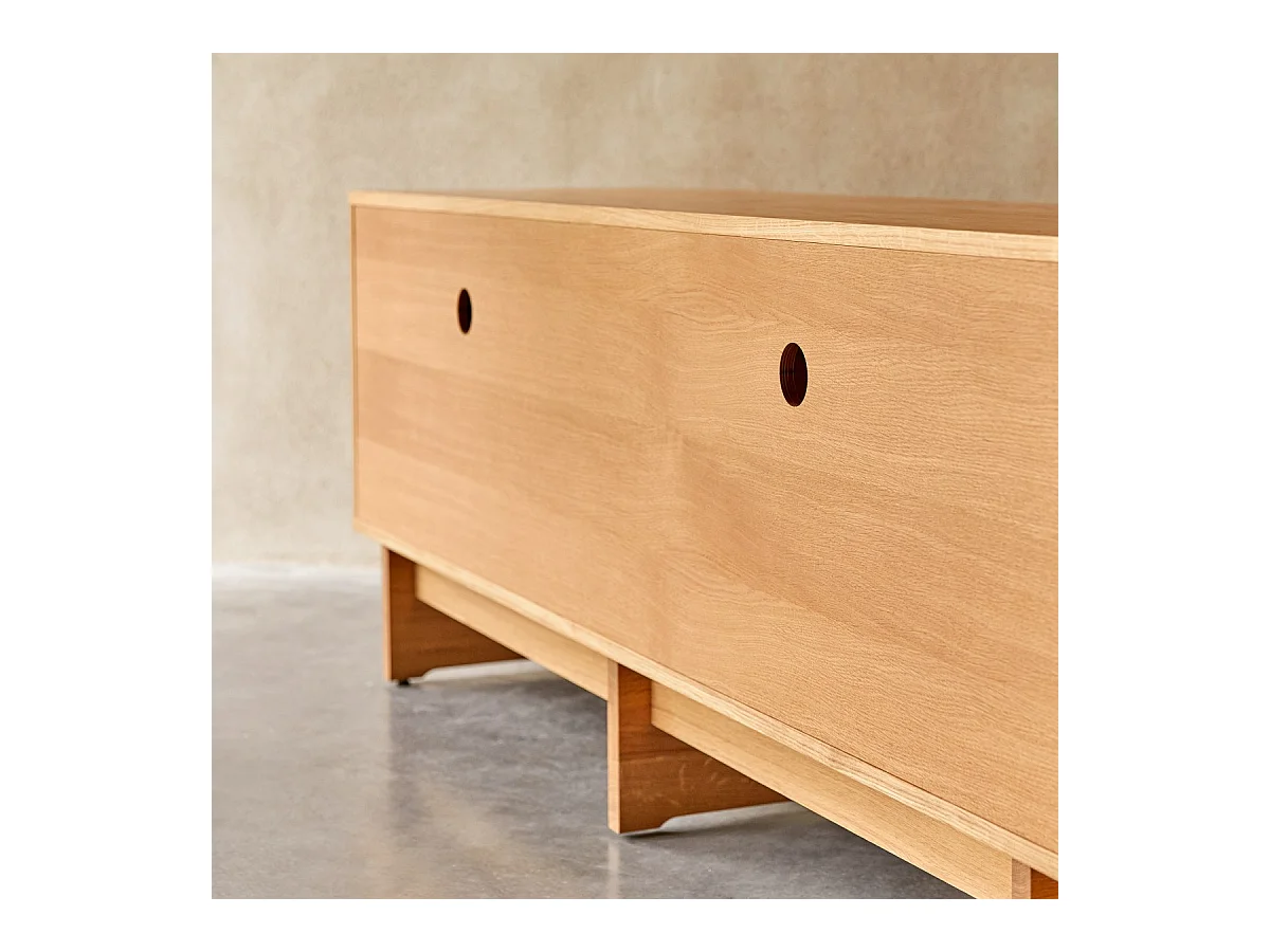 Mobile TV in rovere 200 Miu