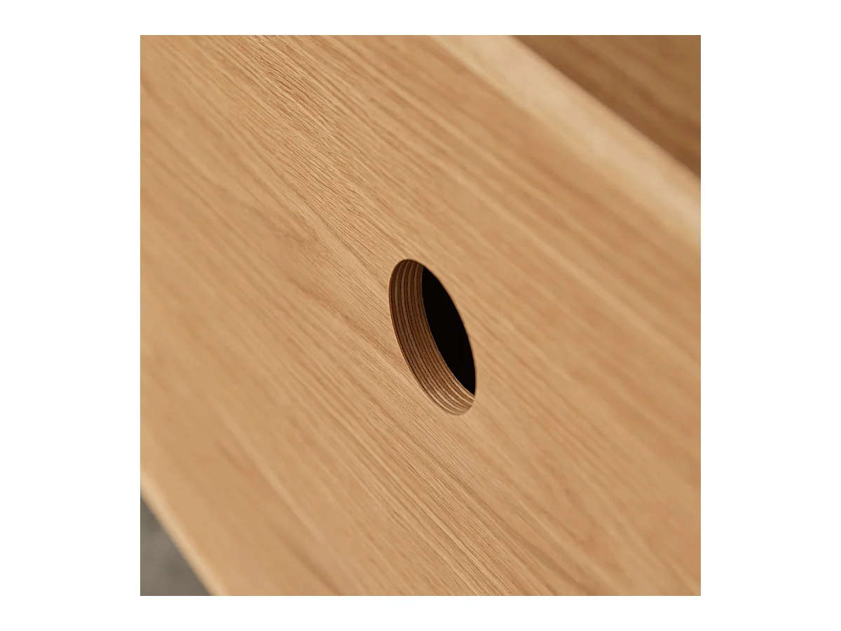 Mobile TV in rovere 200 Miu