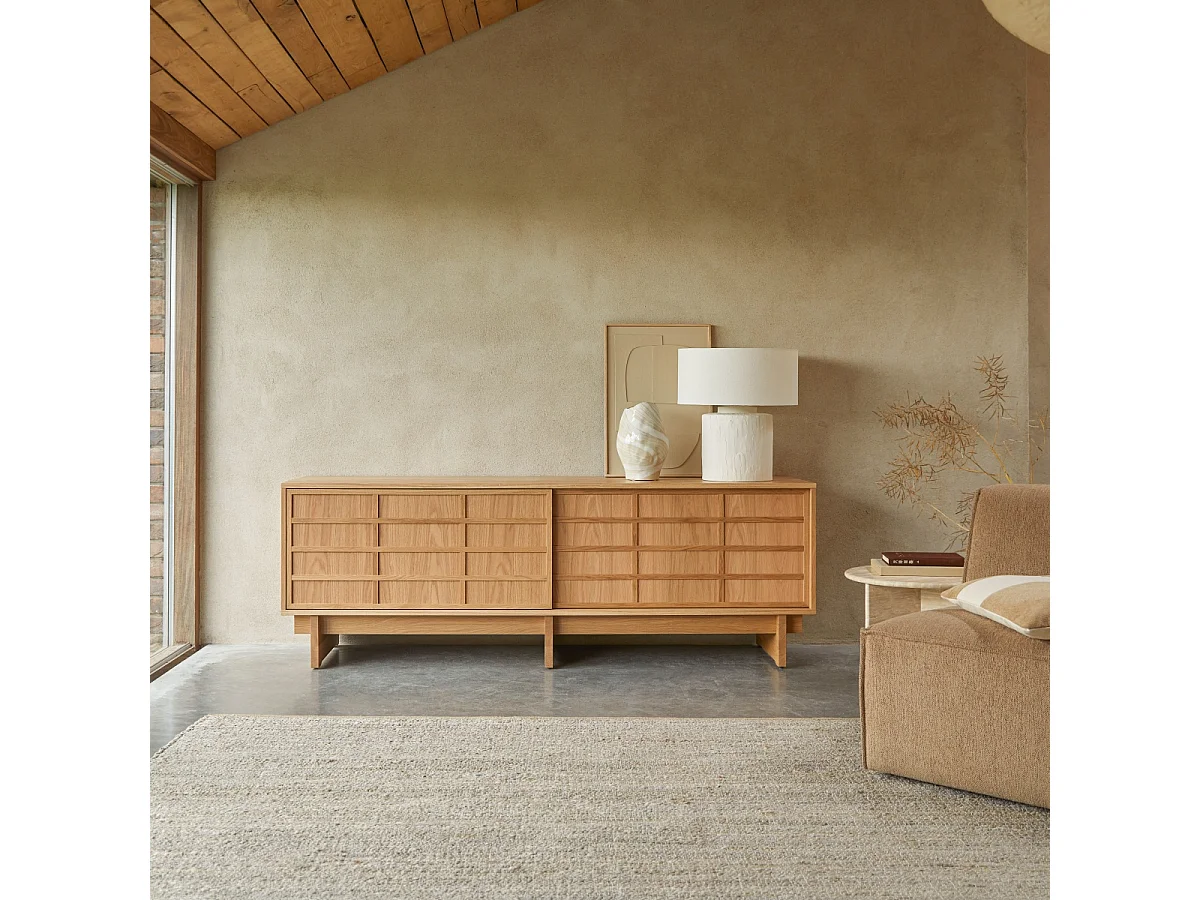 Mobile TV in rovere 200 Miu