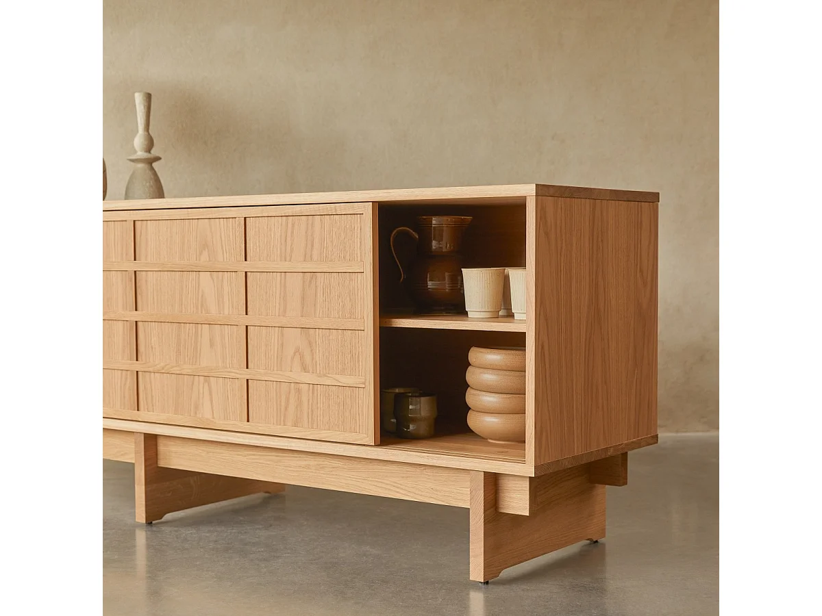 Mobile TV in rovere 200 Miu