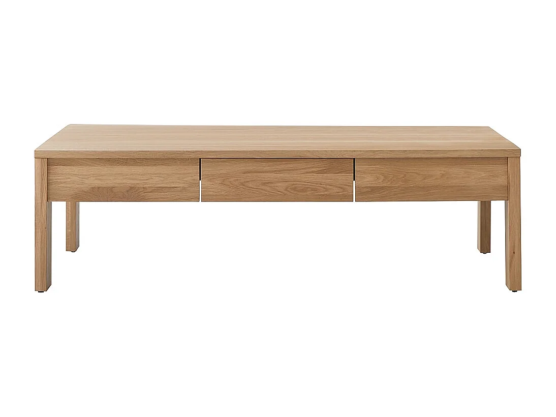 Tavolino basso in rovere massello 120x80 Eden