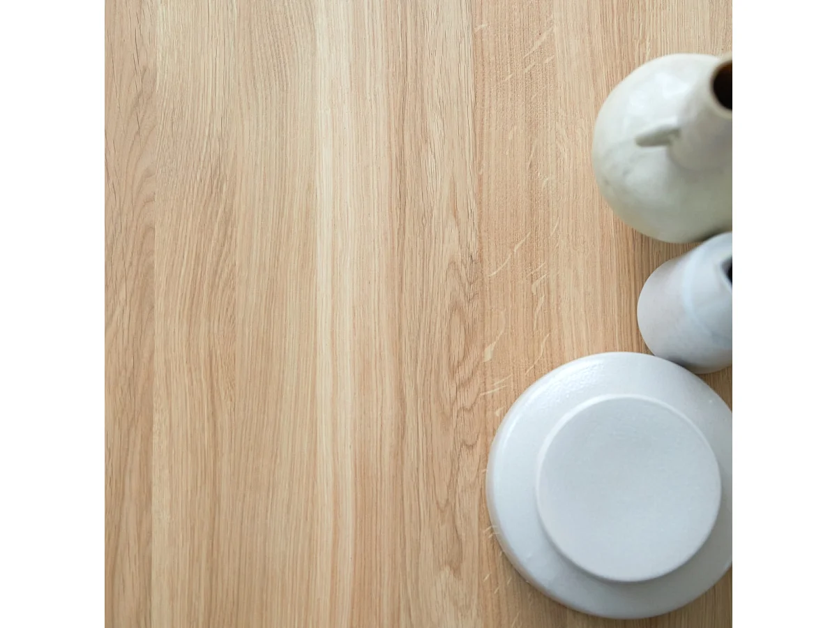 Tavolino basso in rovere massello 120x80 Eden