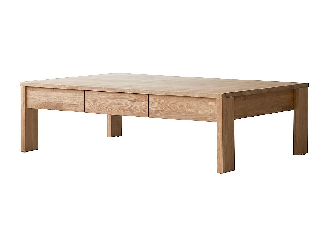 Tavolino basso in rovere massello 120x80 Eden