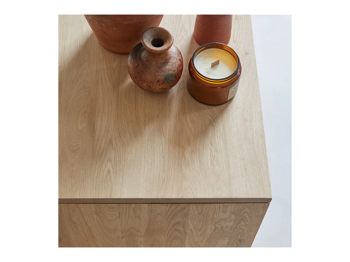 Mobile TV in legno di quercia senza nodi 140 Anoa