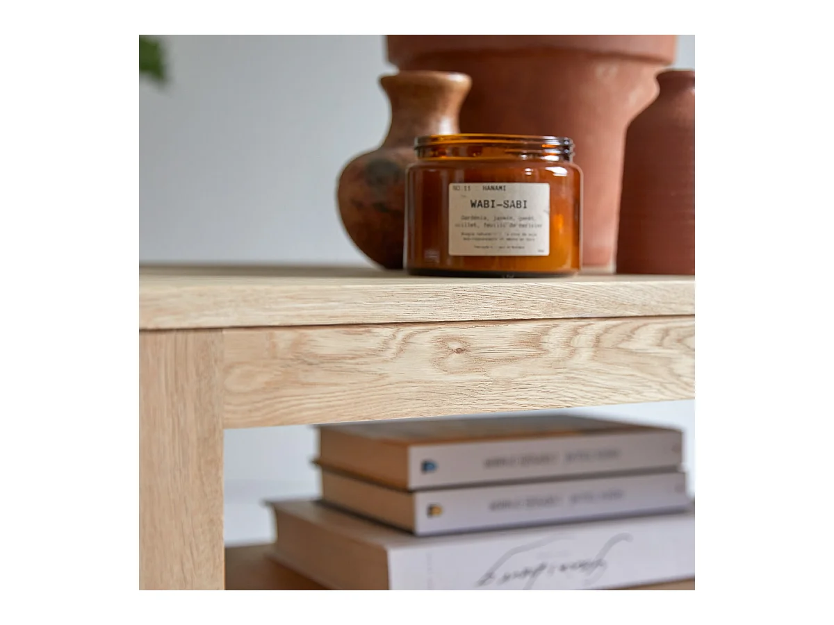 Mobile TV in legno di quercia senza nodi 140 Anoa