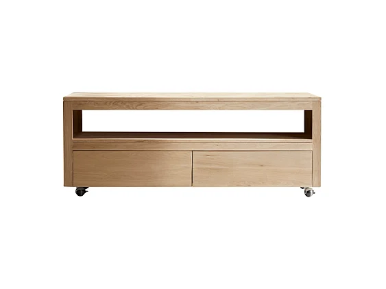 Mobile TV in legno di quercia senza nodi 140 Anoa