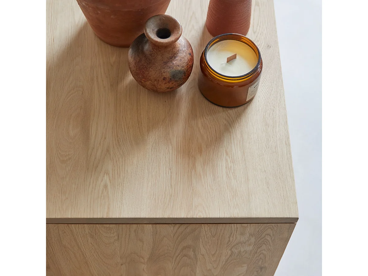 Mobile TV in legno di quercia senza nodi 140 Anoa