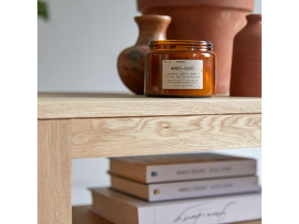 Mobile TV in legno di quercia senza nodi 140 Anoa