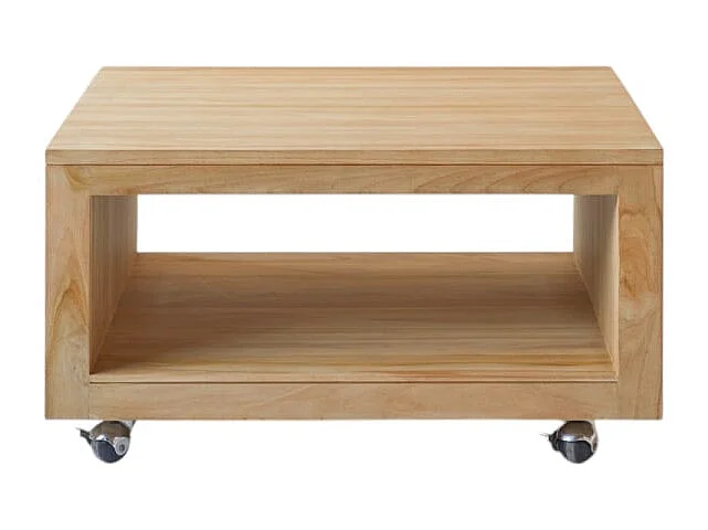 Couchtisch aus Teak 80 Anoa square Massivholz viereckig