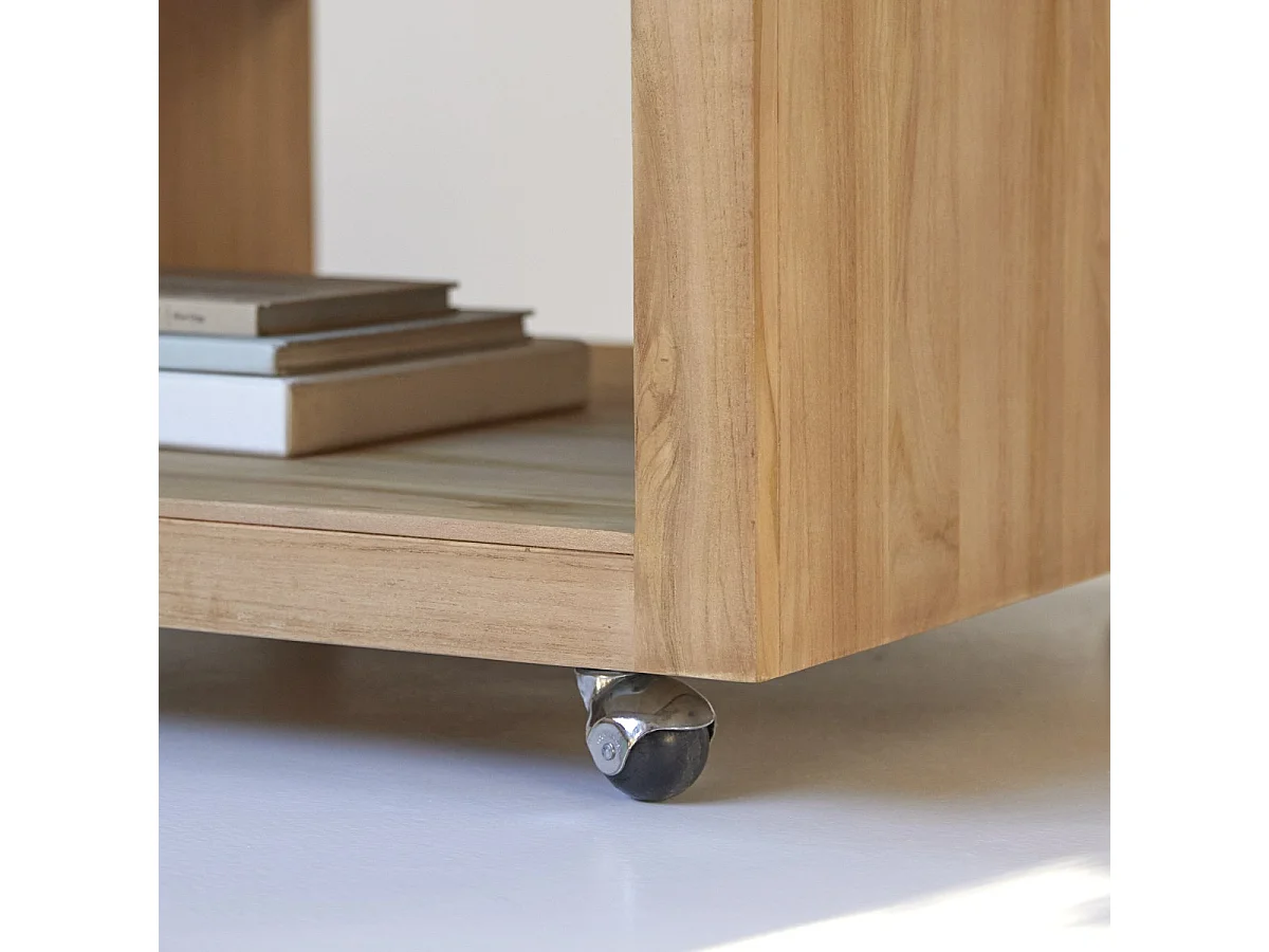 Couchtisch aus Teak 80 Anoa square Massivholz viereckig