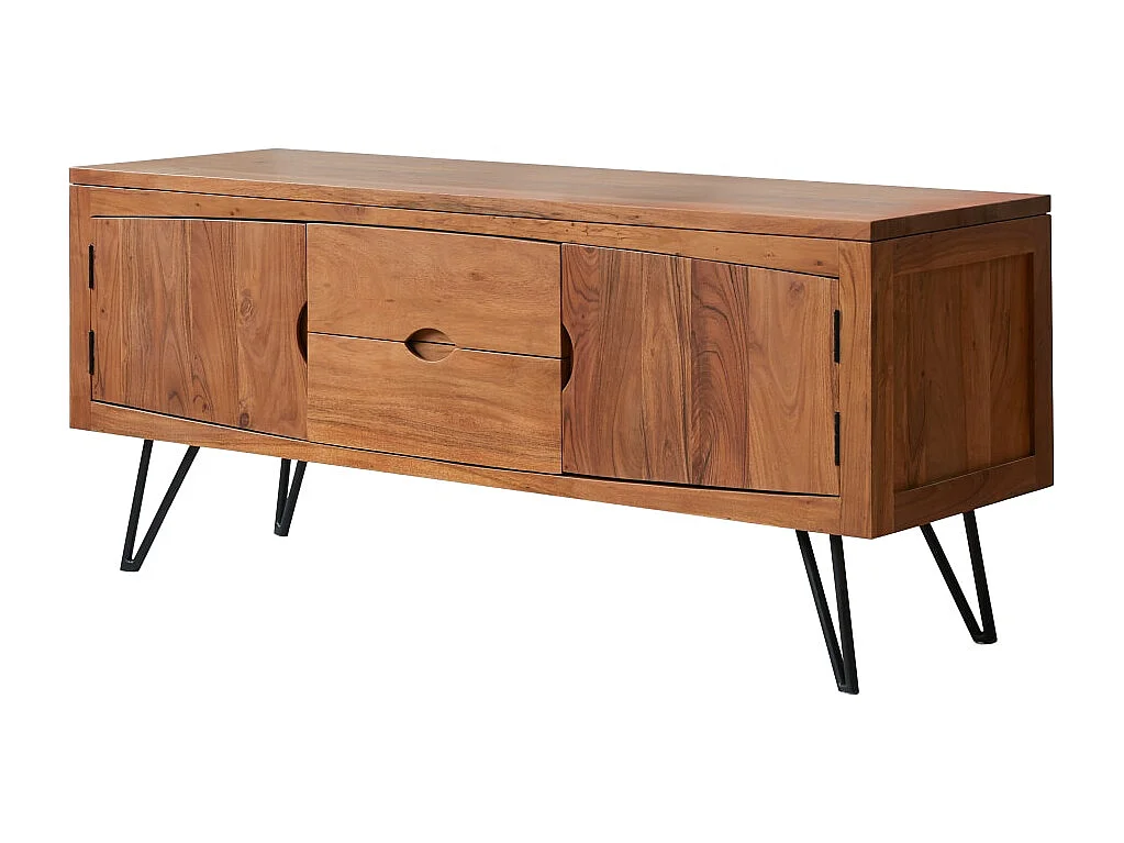 Meuble TV en bois d'acacia 150 Bonnie