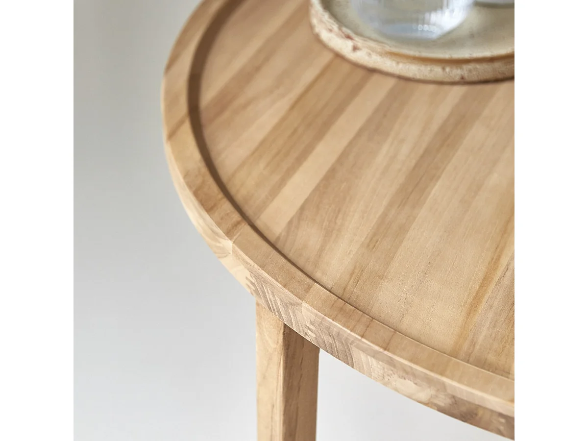 Tavolino in legno di teak 90 Ana