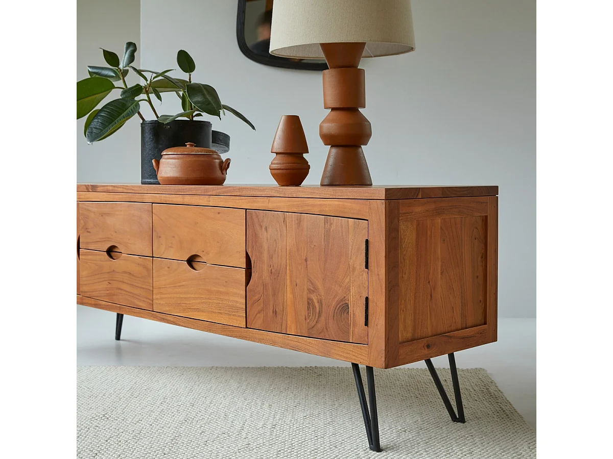 TV-Schrank aus Akazienholz 180 Bonnie