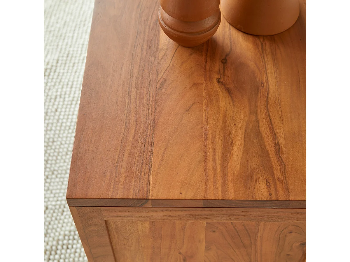 Porta TV in legno di acacia 180 Bonnie